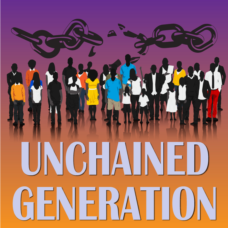Chapbook Unchained Generation by Greg Powell for Being Hueman, the Poetic Experience